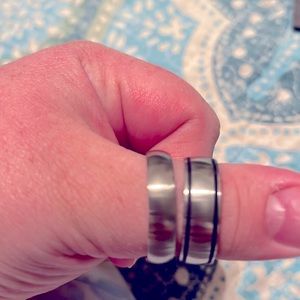 Two wedding bands, will separate